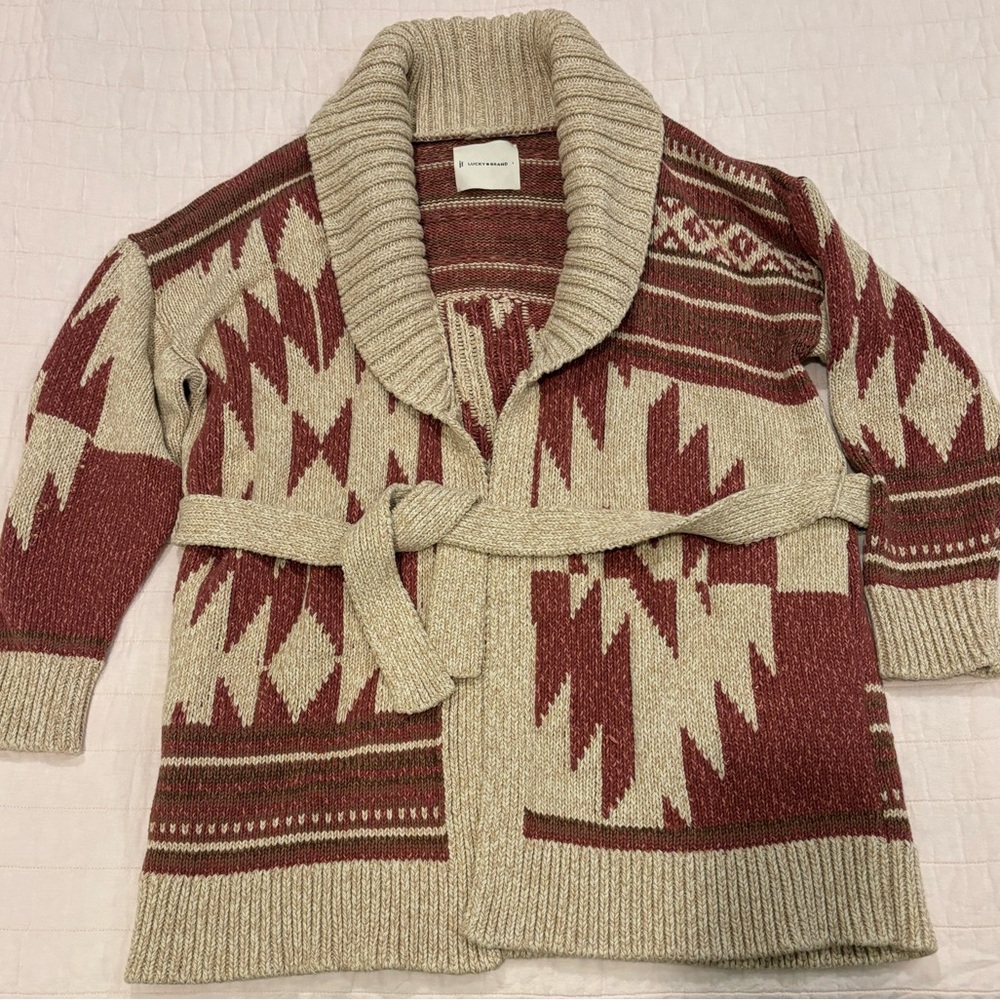 NWOT Lucky Brand sweater cardigan, perfect condition